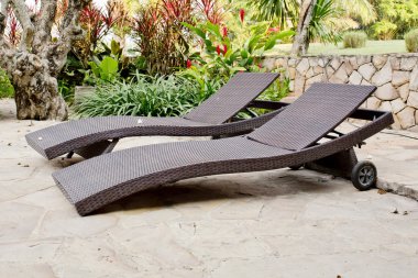 İki plaj tezgah tatil