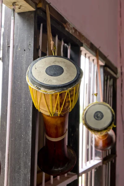 Tom-Tom-Тайська музичні інструменти — стокове фото