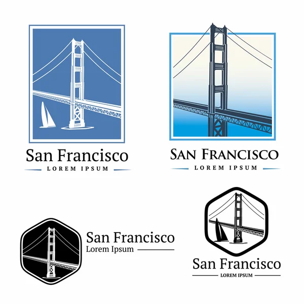 San Francisco 1 — Stockvector