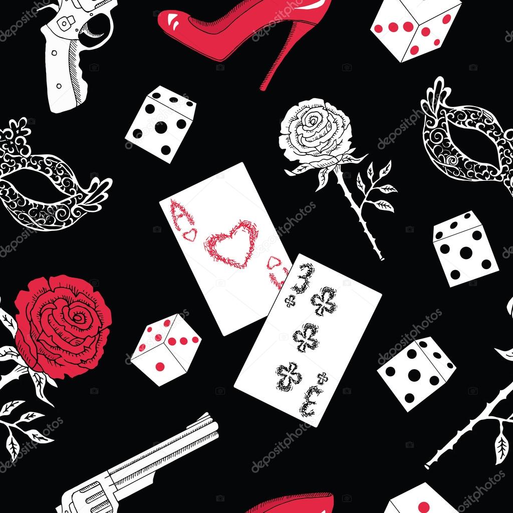 Mafia romantic background — Stock Vector © Samiramay #70619265