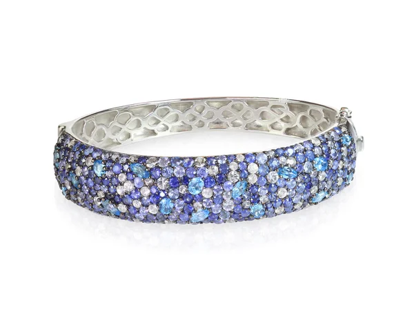 Bracelet saphir bleu — Photo