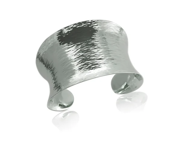 Brazalete brazalete de plata — Foto de Stock