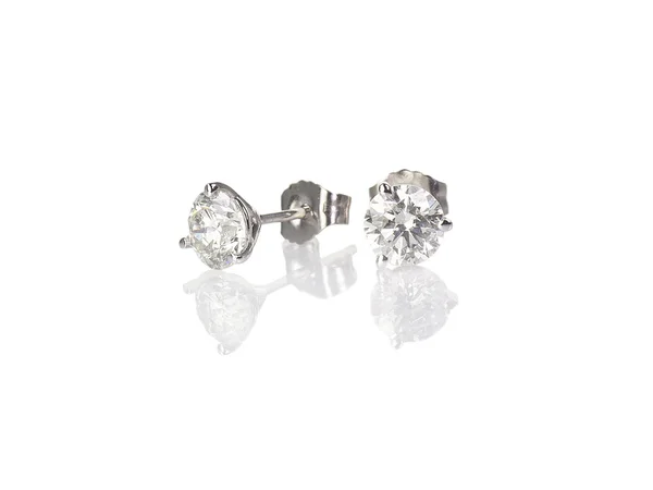 Diamond Stud Earrings stud earrings — Stockfoto