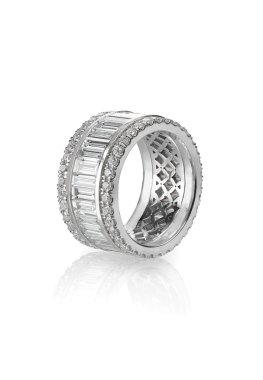 Pırlanta altın Düğün Nişan bant yüzük