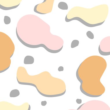 Pastel renk vektörüyle el çizimi soyut arkaplan