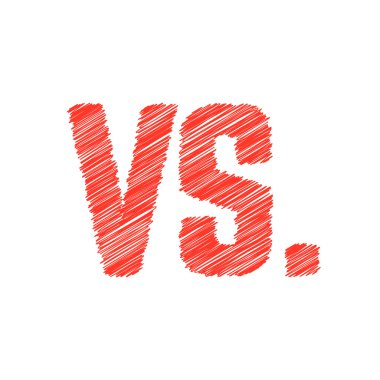 soyut karşı karalama işareti kırmızı