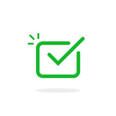 Ok simgesi gibi ince çizgi kontrolü. Lineer basit düz trend modern premium ui logotype grafik tasarımı beyazda izole edildi. Müşteri tavsiyesi ya da geri bildirim kavramı ve emin ya da harika gözden geçirme