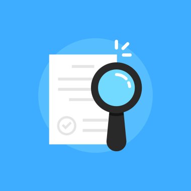 Risk araştırma sembolü gibi denetim denetimi