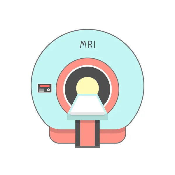 Sistema di imaging medico blu e rosso — Vettoriale Stock