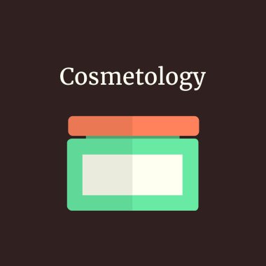 colored facial cream like cosmetology