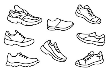 Crossfit ayakkabı çizgisi aktif sanat yaşam tarzı