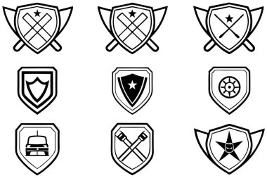 Hokey takımı rozet çizimi