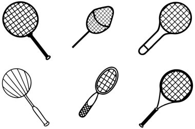 Tenis Ağı Sanat Sanatı Siyah Beyaz Tasarım