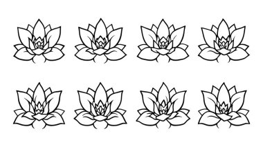 Agave çiçek çizgisi sanat illüstrasyonu minimalist çiçek tasarımı sanat eseri