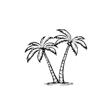 Hindistan cevizi ağacı simgesi, özet biçimi