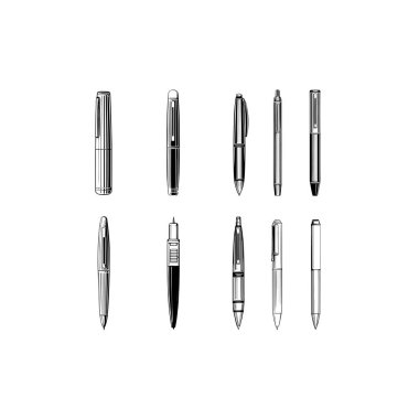 Dijital kalem çizgisi yaratıcılar için yenilikçi fikirler çiziyor