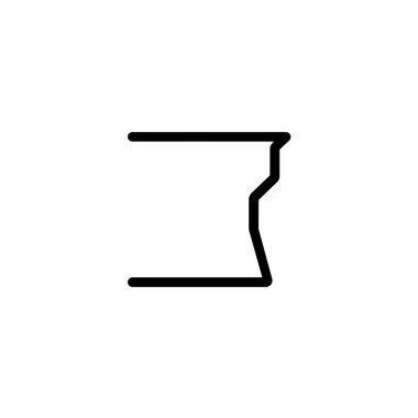 Cliff Edge çizgisi bulutlarla dağ yamacına çıkar.