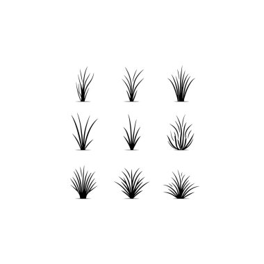 İlk Çim Çizgisi Sanatı Minimum Doğa Çizim Biçimi