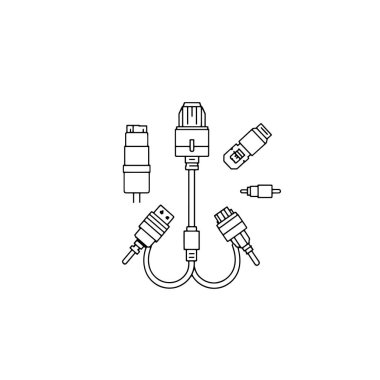 Veri kablosu çizimi çizimi