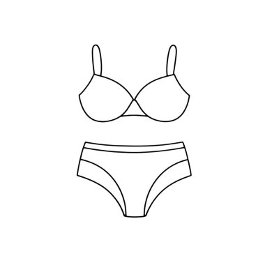Bralette ve Boyshort Set Moda tasarımı