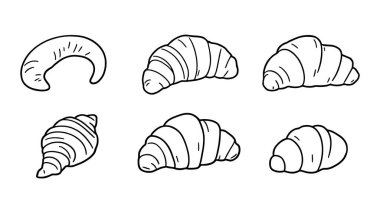 Korkuluk çizgisi sanat vektörü çizimi