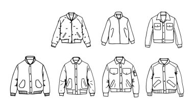 Modern tasarım için minimalist moda çizimi