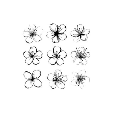 Manuka ikon çizgisi sanat doğal bitkisi