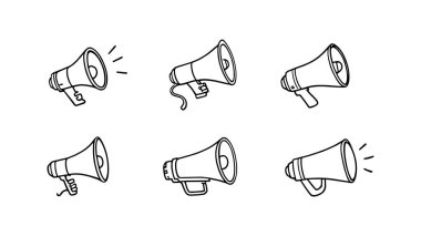 Megafon ve Noktalama Çizgisi Sanat Kavramı