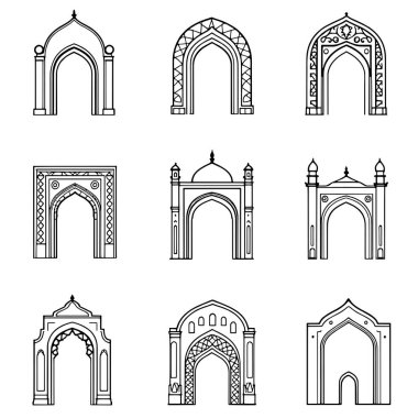 Cami kemeri sanatı, pürüzsüz çizgiler, sükunet yansıması davet edildi