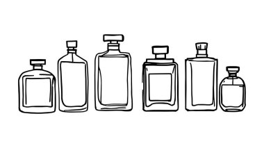 Parfüm çizgisi. Koku ve zarafetin yaratıcı temsili.