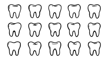 insan dişi ikonlarının vektör kümesi