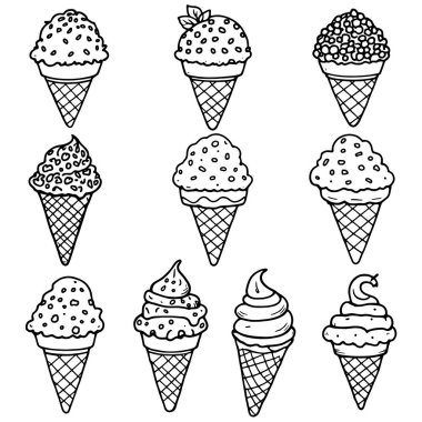 vektör dondurma kümesi