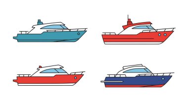 Tekne Hattı sanat vektörü grafiği