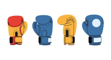 Boks Eldiveni Renk Sanatı Temiz Tasarım