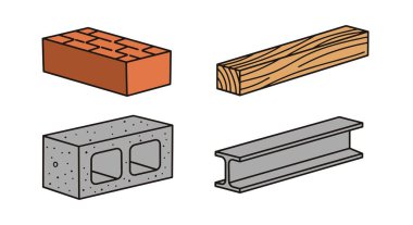 Materyal renk çizgisi oluşturuluyor basit tasarım