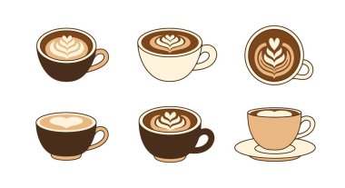 Cappuccino Çizgisi Canlı Sanat Rengi