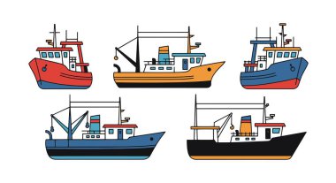 Balıkçı teknesi çizimi