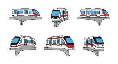 Monorail Line sanat premium renk tasarımı