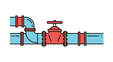 Yağ Gaz Çizgisi Sanat Rengi