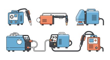 Benzin istasyonu ikonu hazır. düz biçim vektörü