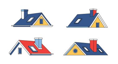 Çatı Çizgisi Resim Çizimi