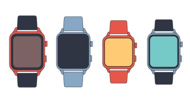 Akıllı Saatler Çizgisi renk tasarımı