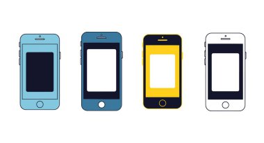 Akıllı Telefon Çizgisi Resim Çizimi