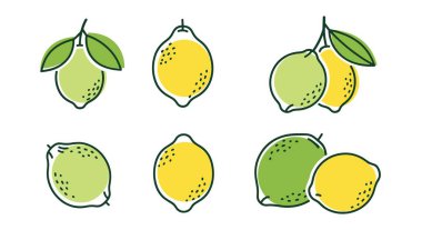 Tatlı Limon Çizgisi Sanat Rengi