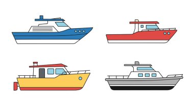 Tekne Çizgisi Grafik Resimleri soyut renkli