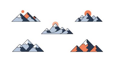 Uzak Dağlar en az zarif ton vektörü