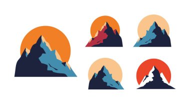 Yalnız Dağ Çizgisi en az zarif renk çizimi