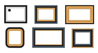 Resim Çerçeve Sınıfı temiz renk resimlemesi