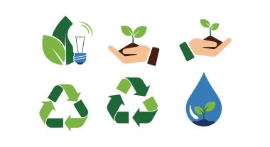 Yeşil Girişim modern yumuşak renk vektörü