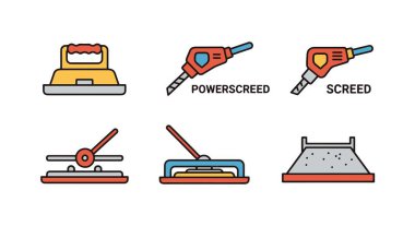 Somut Ekran Çizgisi, yaratıcı modern biçim çizimi